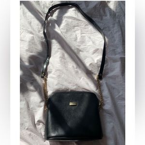 Black Leather Purse